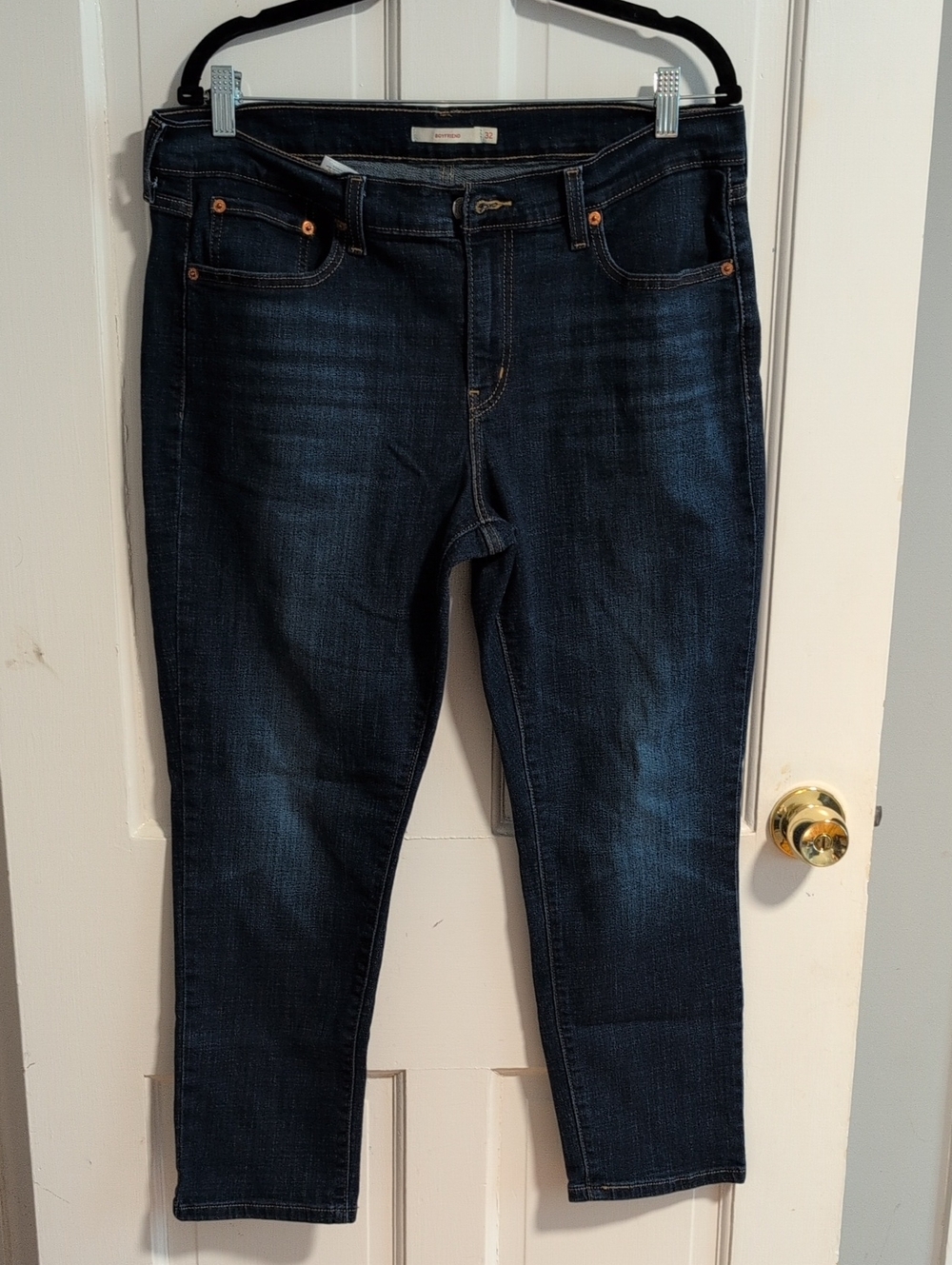 Levi Boyfriend Jeans, Size 32 X 27